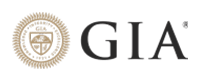 GIA certified gemstone approval with brown logo, representing trusted quality, authenticity, and global standard gem certification
